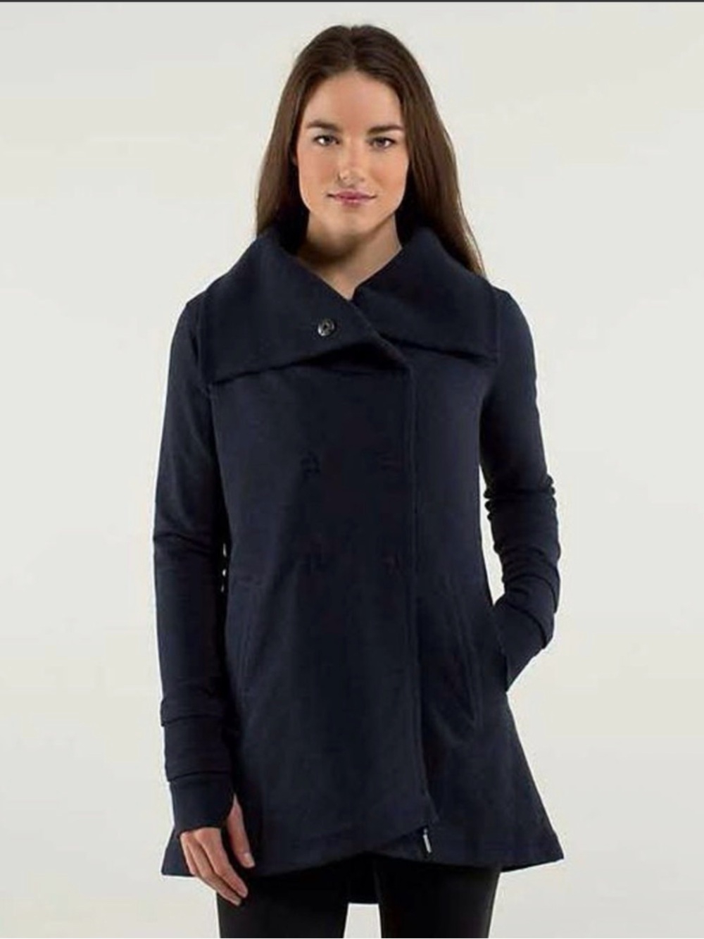 Lululemon Gratitude Wrap Heathered Inkwell Gray/Blue Women’s Size 6 GUC